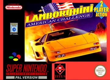 Lamborghini American Challenge (Europe) box cover front